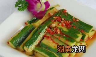 凉拌青瓜怎么做法好吃 凉拌青瓜怎么做