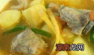 土豆炖排骨汤做法 土豆炖排骨汤做法窍门
