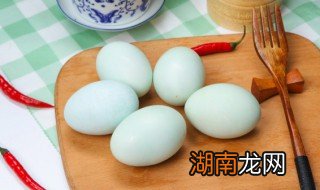 鸭蛋如何清洗 鸭蛋怎么清洁