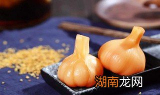 糖醋蒜怎样做最好吃 糖醋蒜怎样做