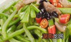 四季豆怎么炒 四季豆怎么炒又绿又熟