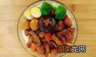 卤肉饭 卤肉饭的家常做法大全