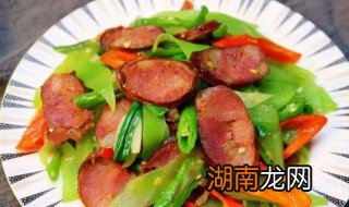 香肠炒什么菜好吃 广味香肠炒什么菜好吃