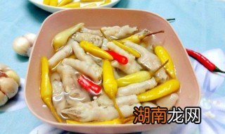 四川正宗泡椒凤爪做法 四川正宗泡椒凤爪做法图片