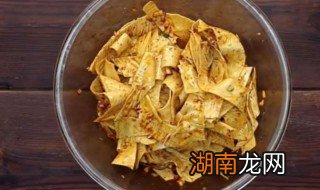 凉拌油豆皮的做法家常简单 凉拌油豆皮