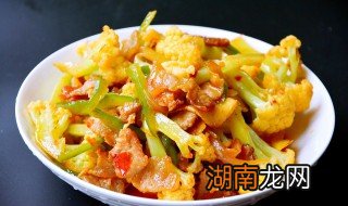 花菜炒肉 花菜炒肉片怎么做好吃