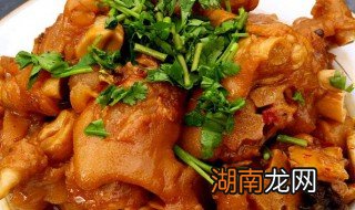 猪蹄筋怎么做好吃视频 猪蹄筋怎么做好吃