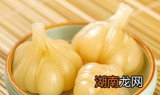 糖蒜怎么腌好吃 糖蒜最正宗的做法视频 糖蒜怎么腌好吃