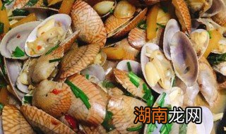 炒花甲的家常做法 炒花甲的家常做法大全