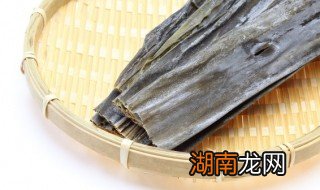 干海带丝怎么泡发还用煮吗 干海带丝怎么泡发