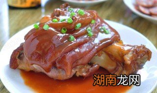 红烧肘子最正宗的做法窍门图片 红烧肘子最正宗的做法