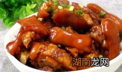 红烧猪脚最正宗的做法步骤 红烧猪脚最正宗的做法