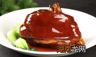 酱肘子的正宗做法