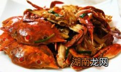 炒螃蟹怎么做好吃又简单方便视频 炒螃蟹