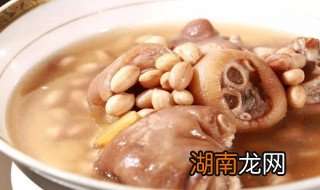 猪脚煲汤的做法 猪脚煲汤的做法大全
