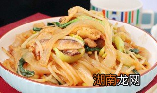 辣河粉的做法 辣河粉的做法和配料