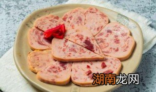 如何自制午餐肉好吃呢 如何自制午餐肉好吃呢视频