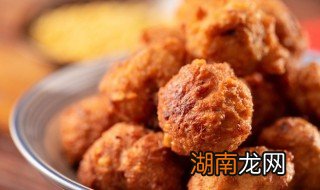 绿豆丸子怎么炸? 绿豆丸子的做法炸丸