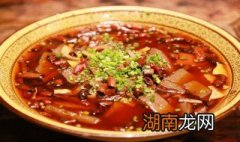 毛血旺配菜清单 重庆毛血旺的正宗做法