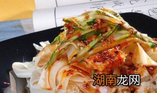 好吃又简单凉皮 简单的凉皮