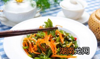 海藻怎么调好吃又简单 海藻怎么调好吃