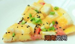 馒头鸡蛋饼的做法视频 鸡蛋馒头小饼的做法