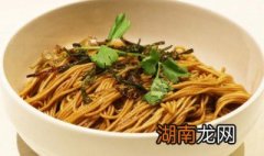 葱油面面条的做法 葱油面面条的做法大全