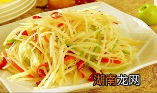 如何做土豆丝 如何做土豆丝最好吃