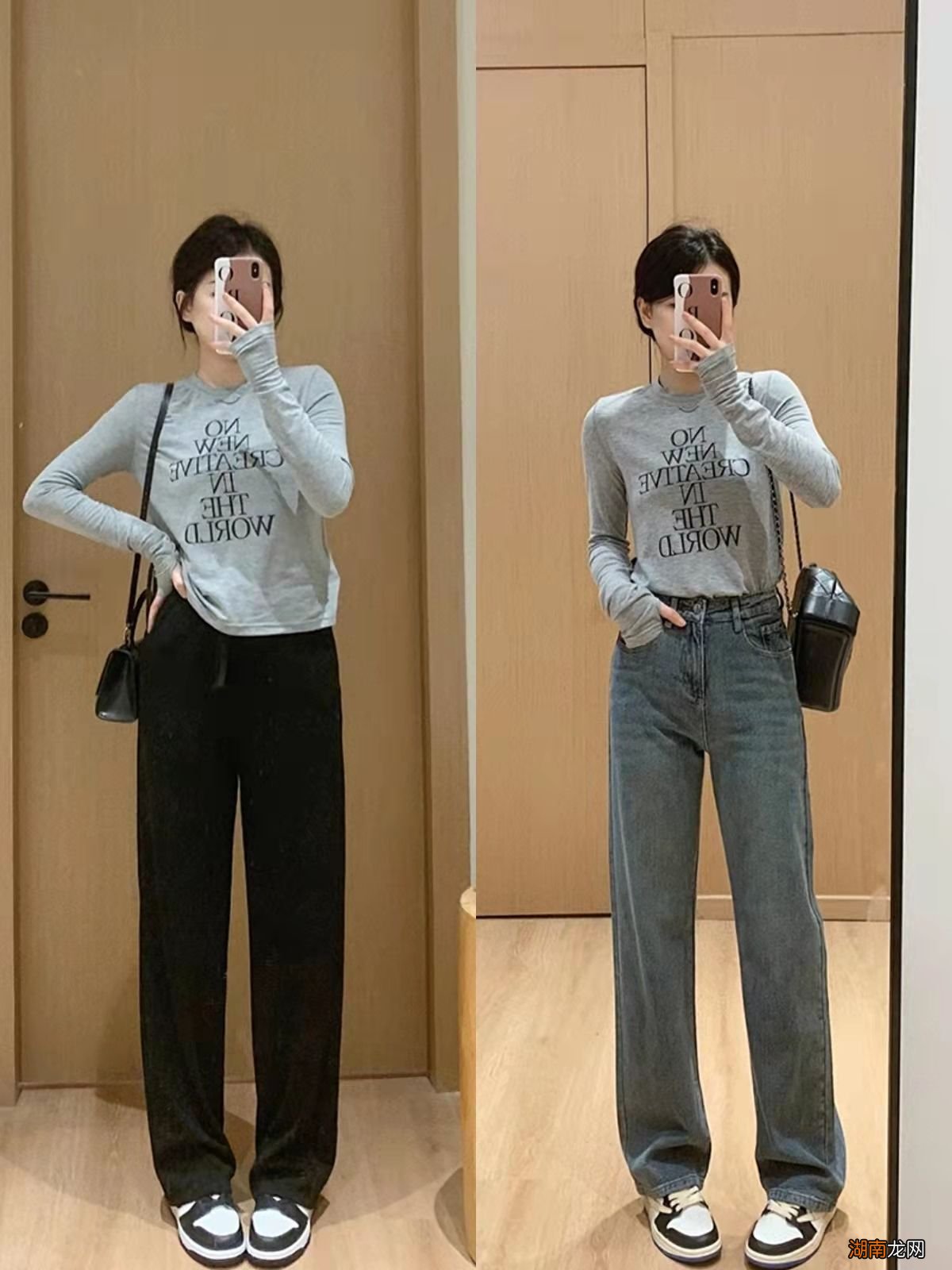 春季阔腿裤的搭配方案 阔腿裤搭什么上衣好看图片