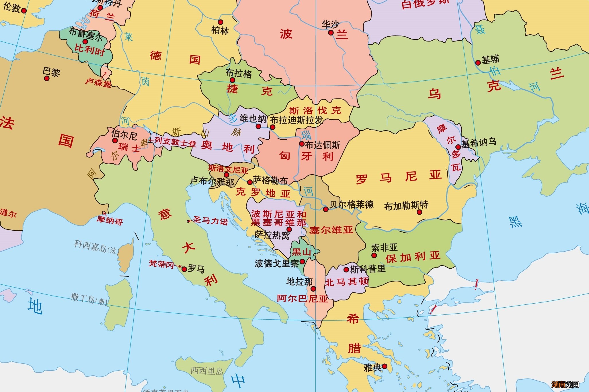 亚洲哪条河流经过国家最多 亚洲流经国家最多的河流