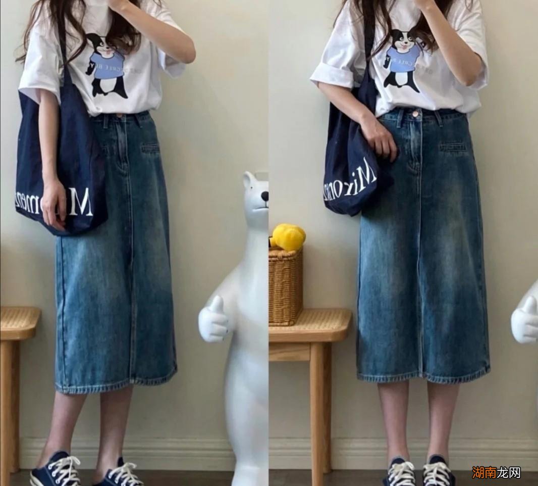 休闲t恤怎么搭配下身时尚 宽松t恤搭配什么裤子好看