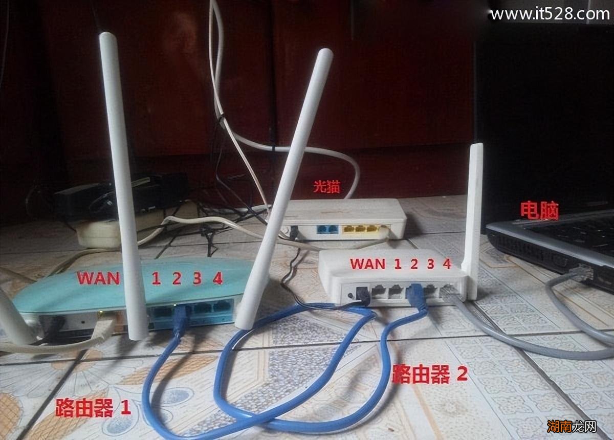 一根网线可以接两个无线路由器吗