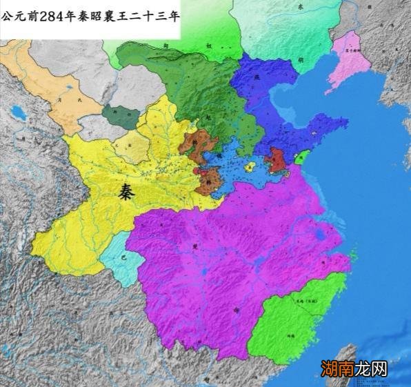 战国七雄齐国领土面积演变过程 齐国巅峰时期的地图