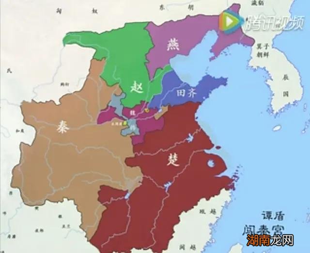 战国七雄齐国领土面积演变过程 齐国巅峰时期的地图