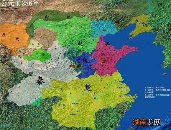战国七雄齐国领土面积演变过程 齐国巅峰时期的地图