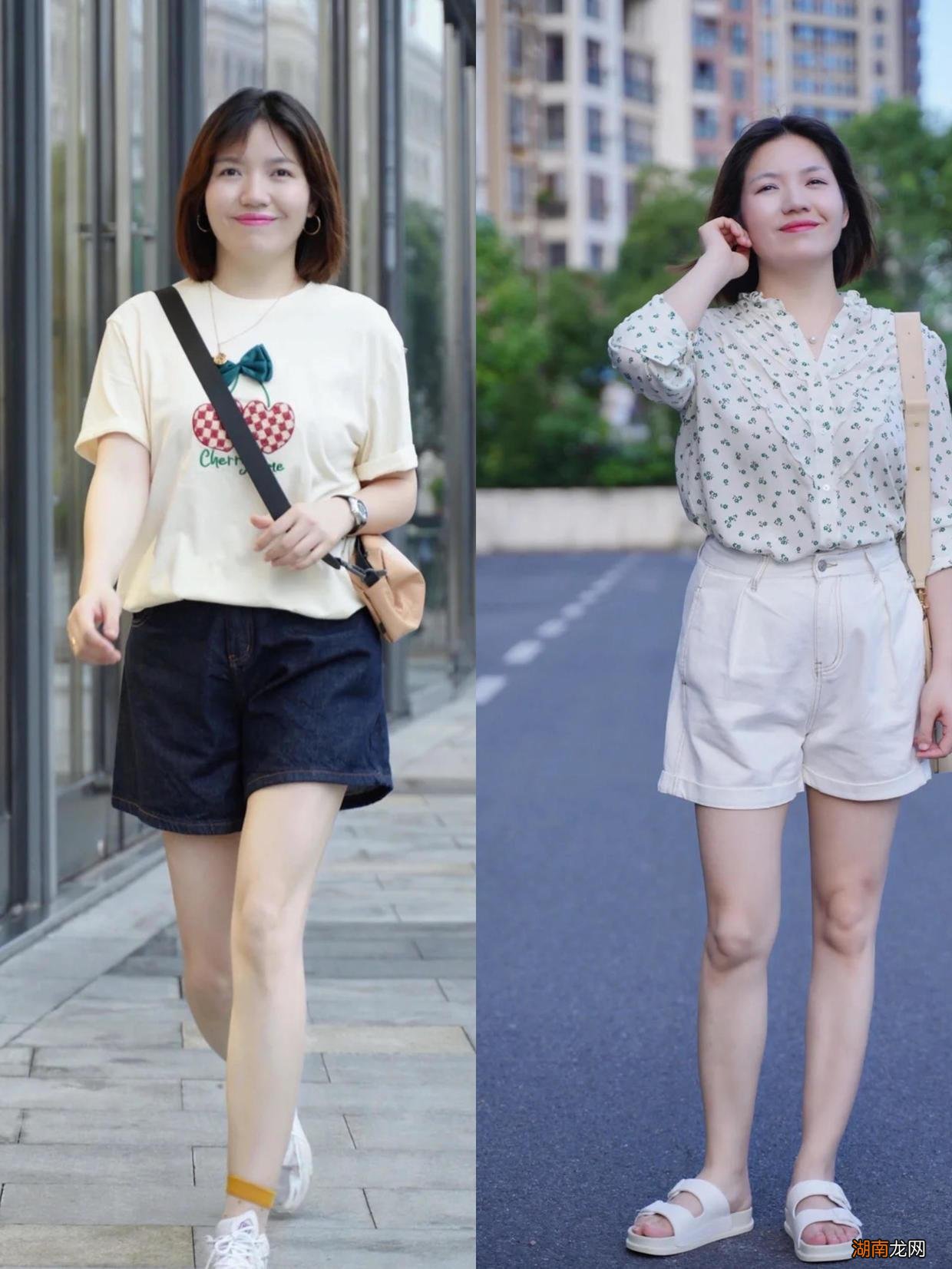 短裤穿出时髦感的搭配技巧 短裤配什么上衣好看图片