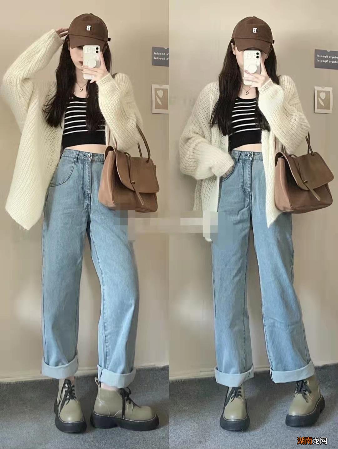 阔腿牛仔裤时尚穿搭技巧 阔腿牛仔裤搭配什么上衣好看