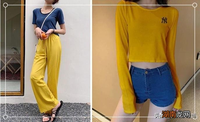 黄颜色这样配色真的很高级 黄色配什么颜色比较好看