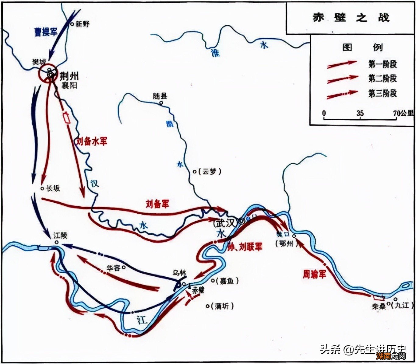 三国时期火烧赤壁是谁想出的计策 火烧赤壁的主要内容