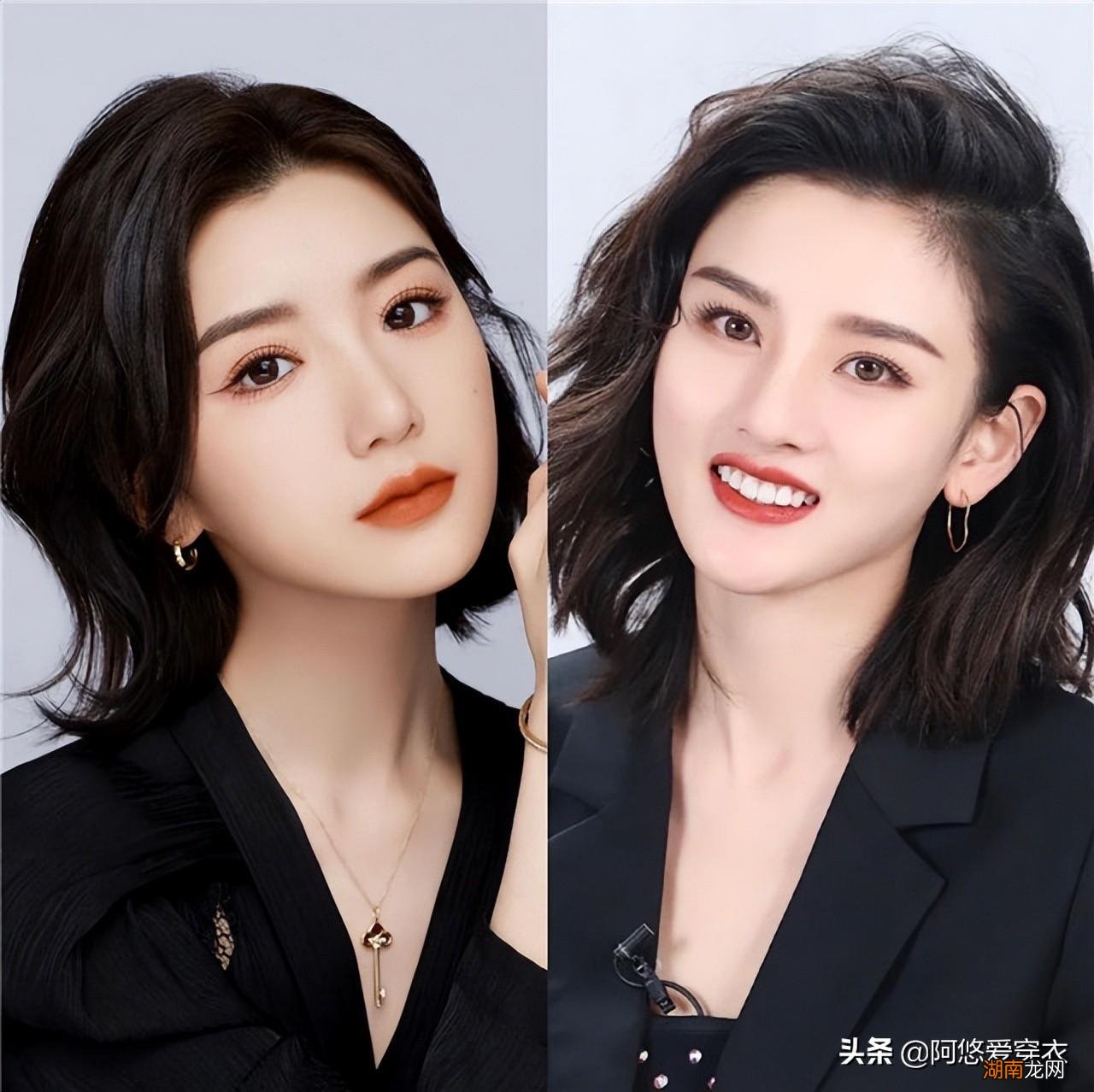 流行的齐肩锁骨发减龄甜美 甜美女生发型可爱类型的图片