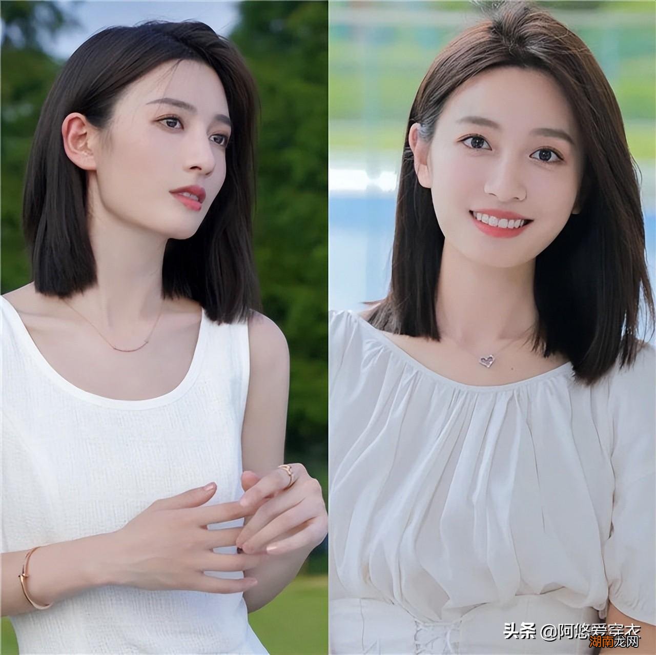 流行的齐肩锁骨发减龄甜美 甜美女生发型可爱类型的图片