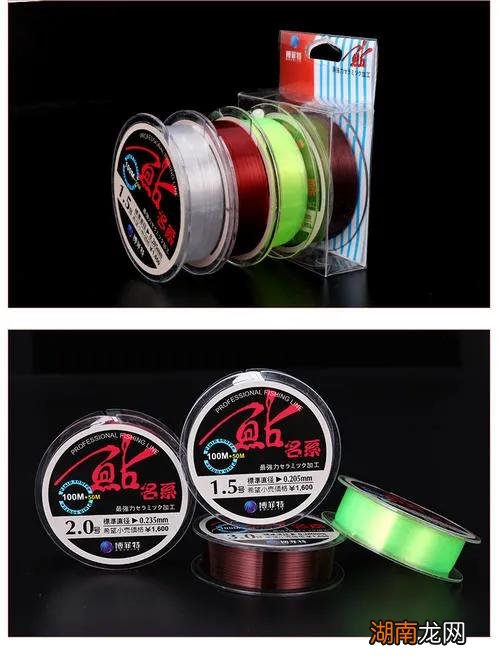 四种常见的鱼线种类介绍 什么鱼线最好且柔软拉力强