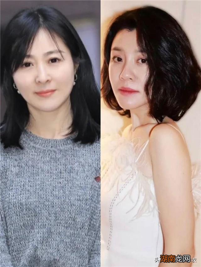 这3种落肩发太减龄了 40岁一50岁女最新发型图片