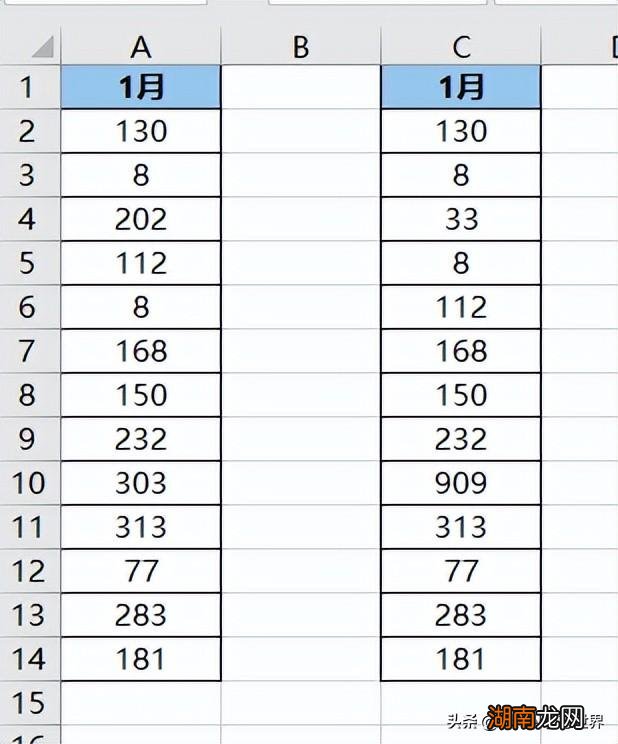 excel表中提取重复值 怎么筛选出两个表格中的相同数据