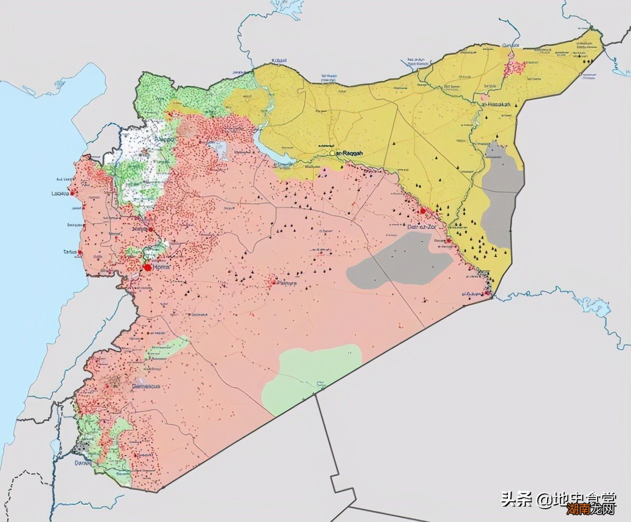 叙利亚地理位置上位于亚洲西部 叙利亚是哪个洲的国家