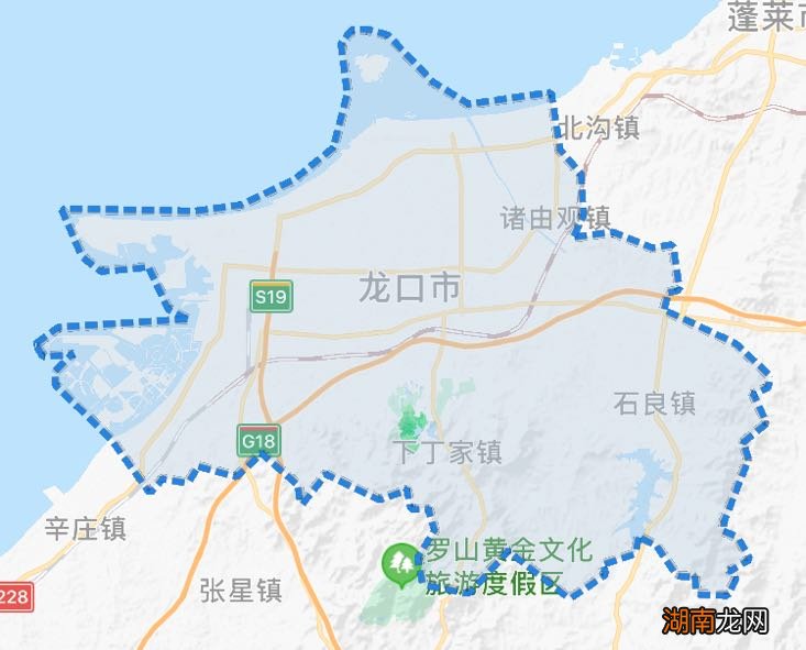 简述龙口的地理位置及行政区划 龙口市属于哪个市