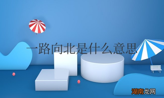 网络用语一路向北是什么意思解释