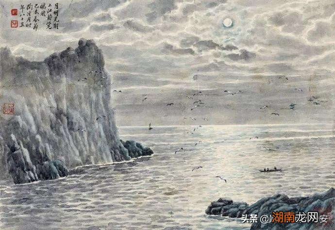 李白烟花三月下扬州诗句赏析 故人西辞黄鹤楼下一句是什么