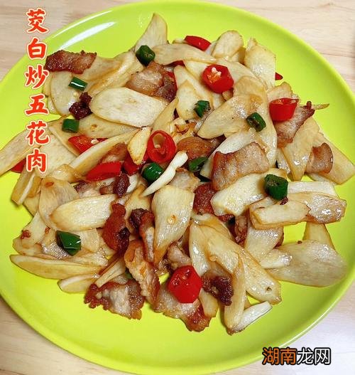 茭白炒肉片茭白用焯水吗