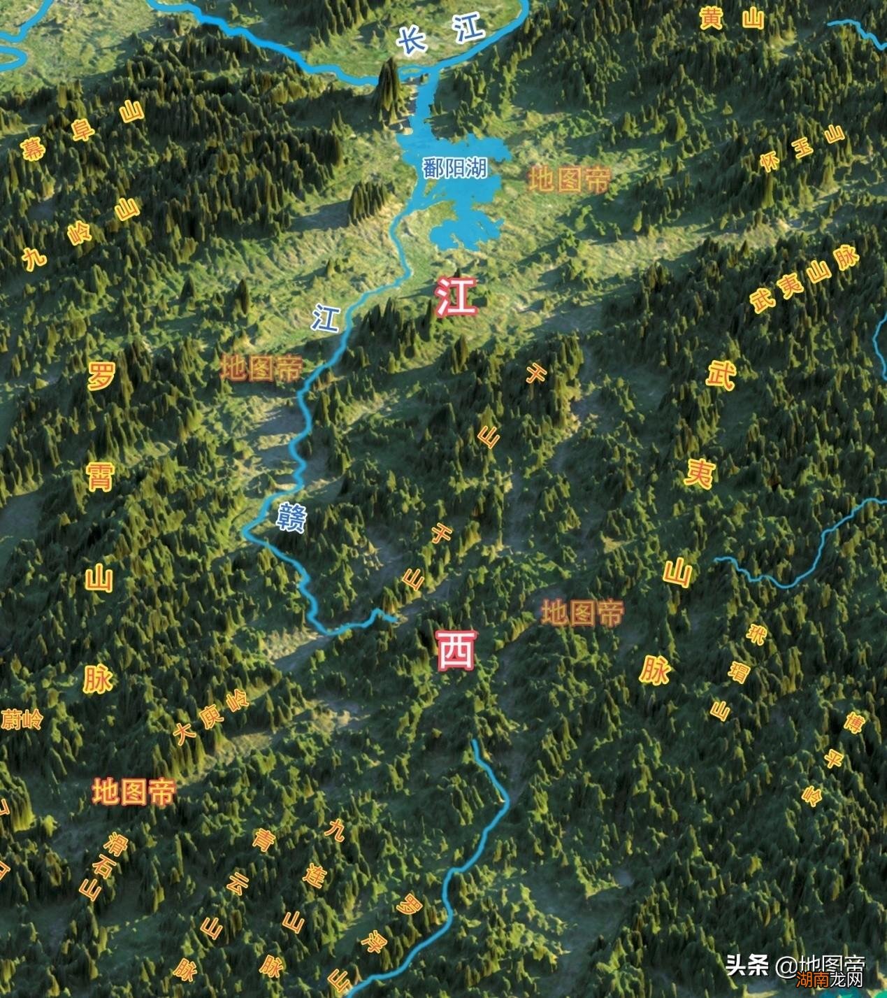 江西省名字指的是哪个江的西边 江西省在中国的位置
